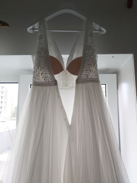 Vestido de noiva Rosa Clará