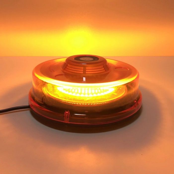 Lampa ostrzegawcza LED kogut LED na magnes lampa błyskowa kogut UFO