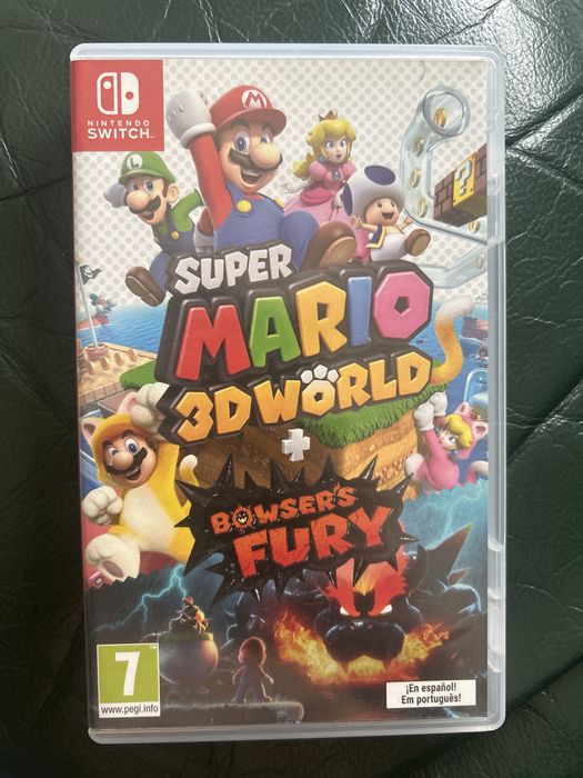 Super mario 3 d world +bowser’s fury para nintendo switch