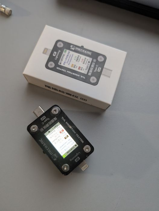 Тест-кабель для перевірки конектора зарядки Mechanic T824SE, USB тип-C