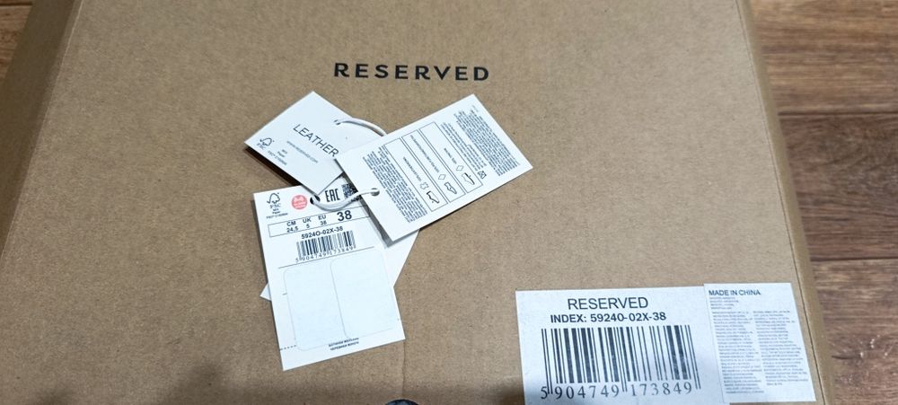 Осінні сапоги 38 розміру від Reserved