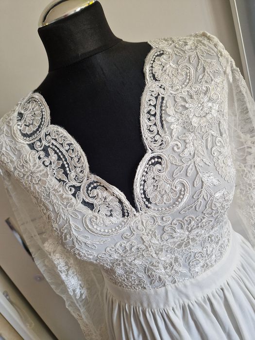 biała suknia ślubna