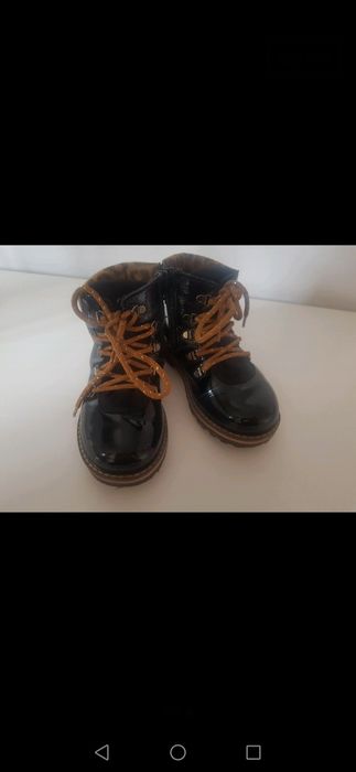 Friboo skórzane trzewiki  dziewczęce rozm. 25