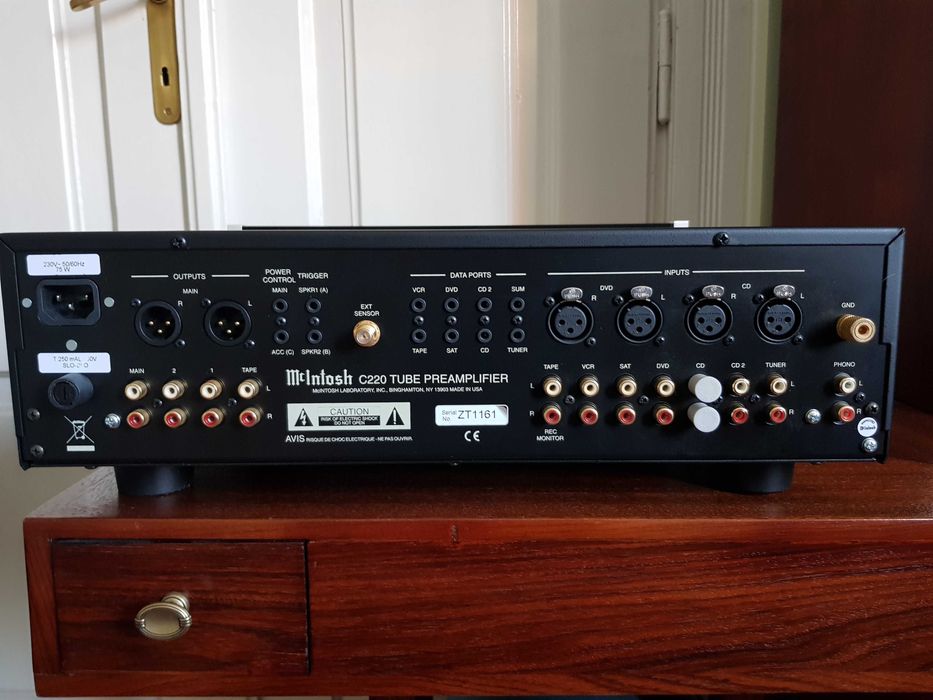 McIntosh C 220 przedwzmacniacz lampowy