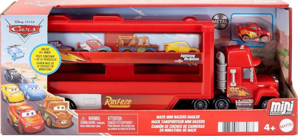 Транспортер Мак МакКвін автовоз машинка Тачки Pixar Cars GNW34
