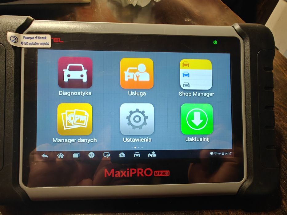 Profesjonalny Tester Diagnostyczny Autel MaxiPRO MP808 – Stan BDB