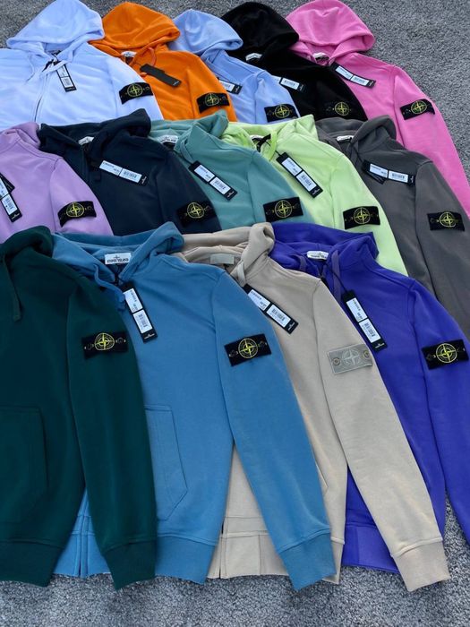 ГУРТ Stone Island / Опт Стон Айленд / Зіп худі Стонік / Зипка