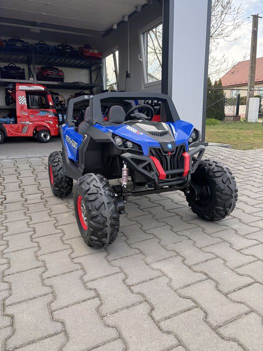 AUTO DLA DZIECI na akumulator Buggy UTV-MX 2000N na prezent PRAWO JAZDY niebieski
