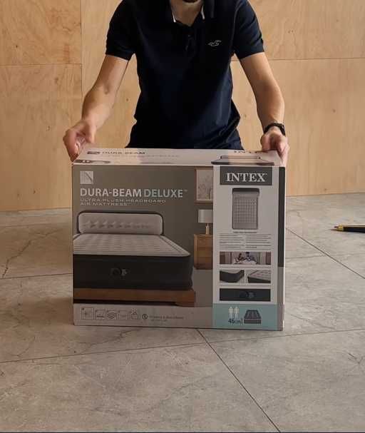 надувная кровать intex 64448 матрас надувне ліжко матрац з насосом NEW