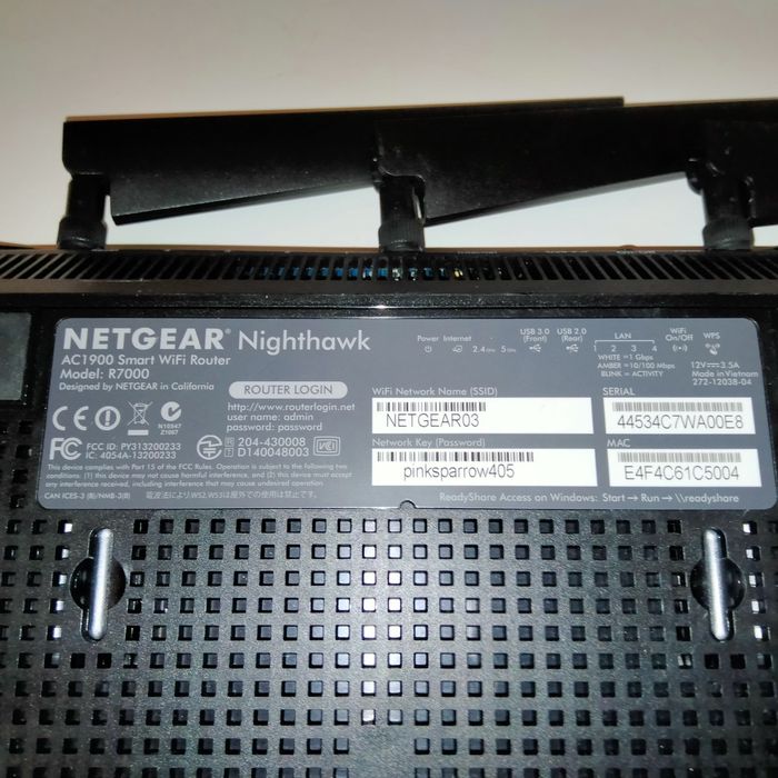 Роутер  NETGEAR R7000
