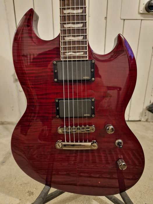 Esp Ltd Viper 300 FM EMG typ gibson epiphone sg