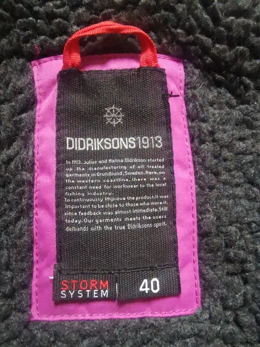 Didriksons 1913 Celeste Storm System parka ocieplana L