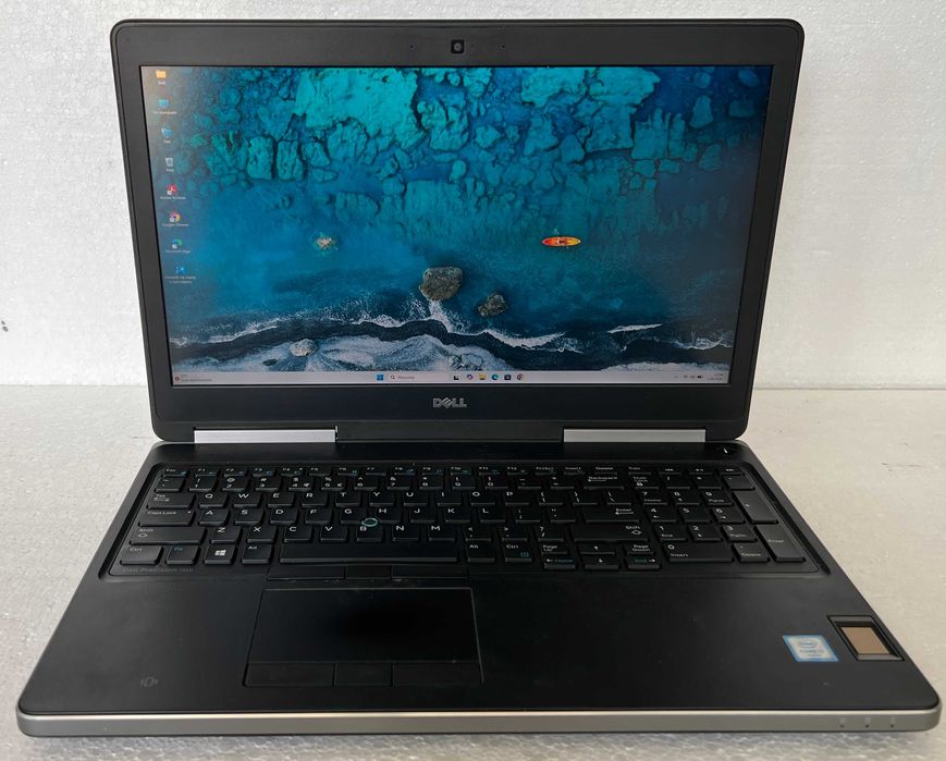 Laptop Dell Precision 7510 i7 16GB SSD Quadro 4GB  UHD 3840x2160 Win11