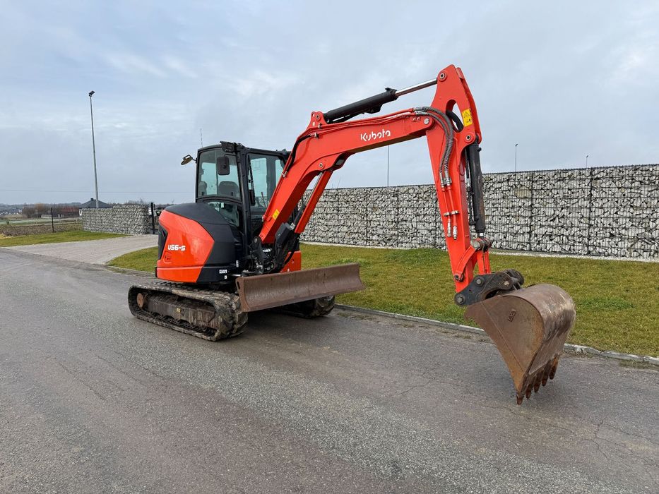 Kubota U56-5  Minikoparka super stan jak nowa 895mth