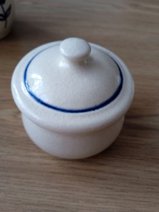 Komplet do grzanca lub herbat Czechosłowacja 8 częściowy