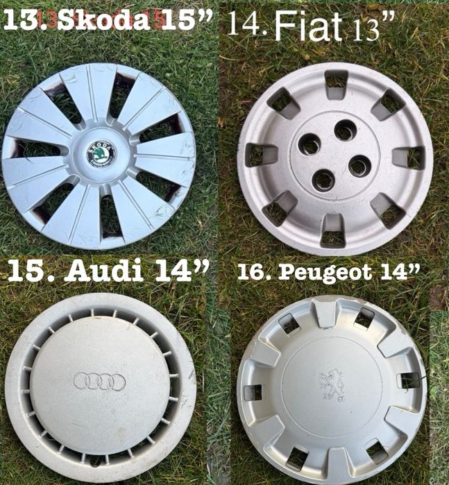 Kołpak Vw Renault Skoda Audi Toyota bmw fiat 14 15 16