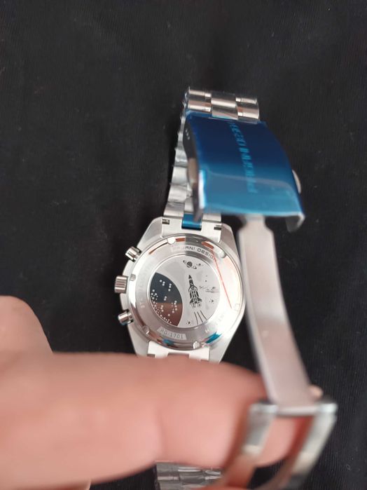 Relógio Tributo Omega Speedmaster Versão Limitada de Aniversário