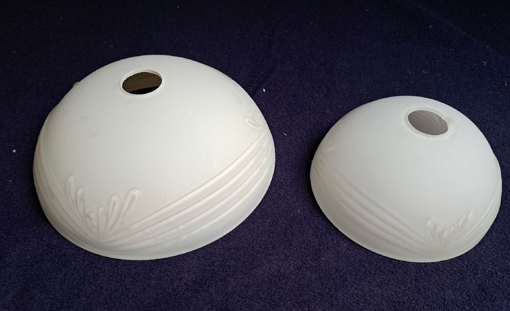 Klosze do lamp prl 4 szt. W cenie