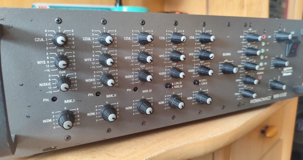 Wzmacniacz radiowęzłowy Elaktronika WM-5122