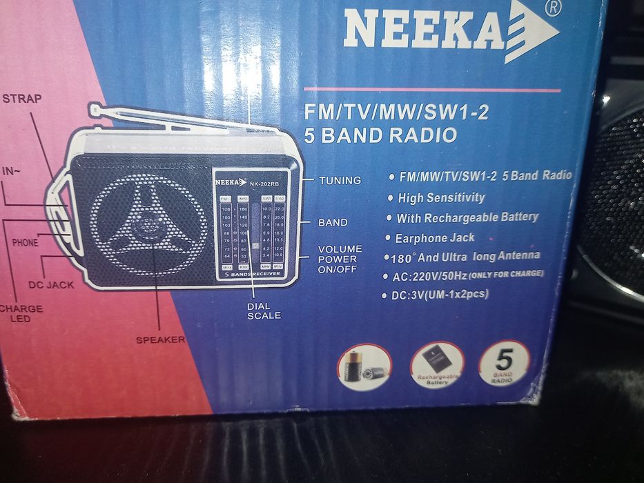Продам новий радiоприйомник Neeka