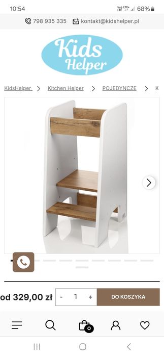 Kids helper pomocnik kuchenny KH-230