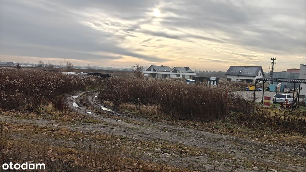 Działka budowlana 1550 m² z asfaltowym dojazdem