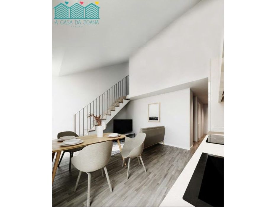 Apartamento T2 Duplex com Lugar de Garagem em Aveiro