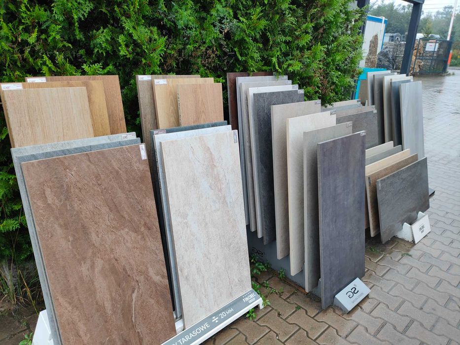 Deska decha drewnopodobna płyta ceramiczna gres gresowa tarasowa 60x60