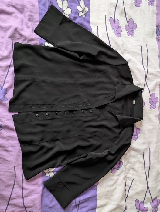Elegancka czarna bluzka roz. XXL