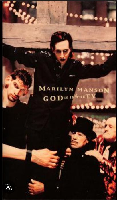 Marilyn Manson - God is in the TV (VHS) - Raridade