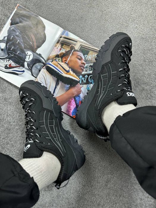 Кросівки Asics Gel-Pickax Black • Чорні Кросівки Асікс Нові • Чоловічі