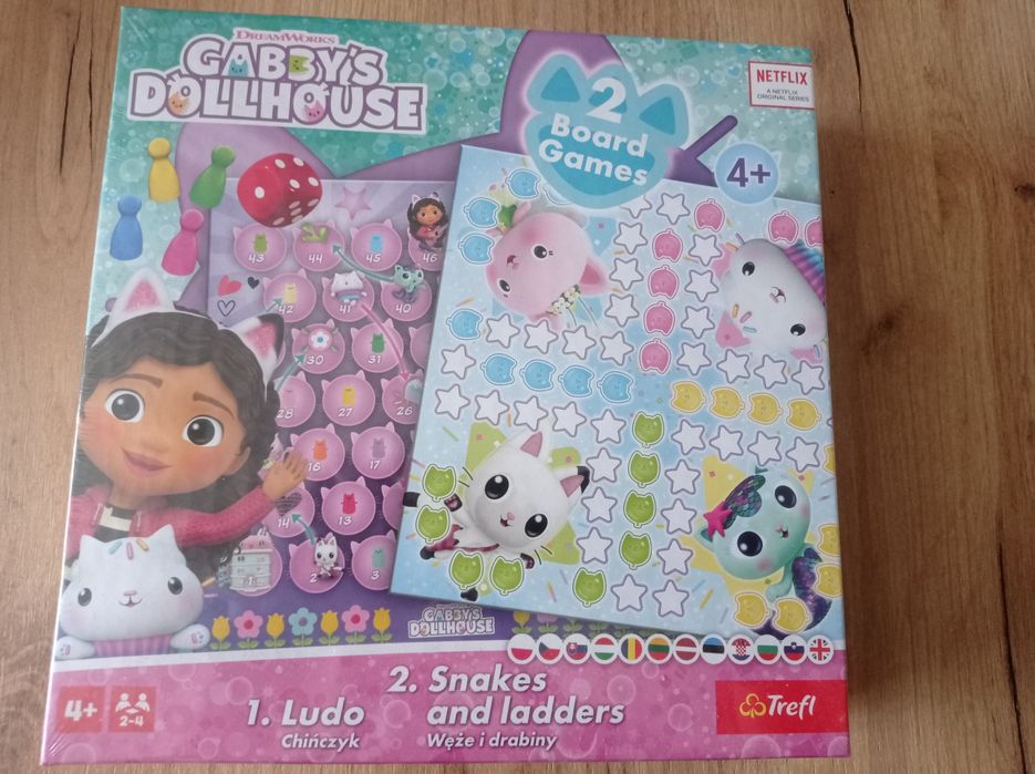 Gabi gra planszowa nowa 2w1