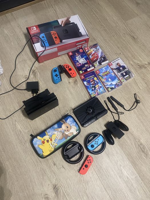 Konsola Nintendo Switch super zestaw