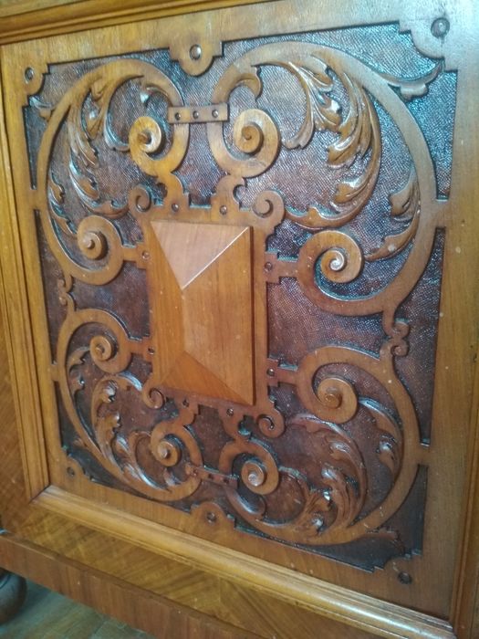 Buffet serwantka, antyk, z wysuwanym blatem