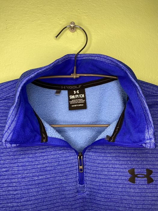 Спортивна кофта under armour golf ua storm 1/4 zip (s / 44-46) — стан нової / колекція 2023