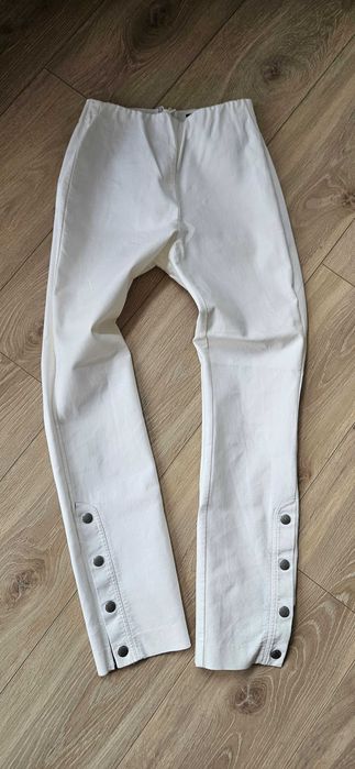 eleganckie śmietankowe spodnie rag & bone roz. XS vitkac moliera2