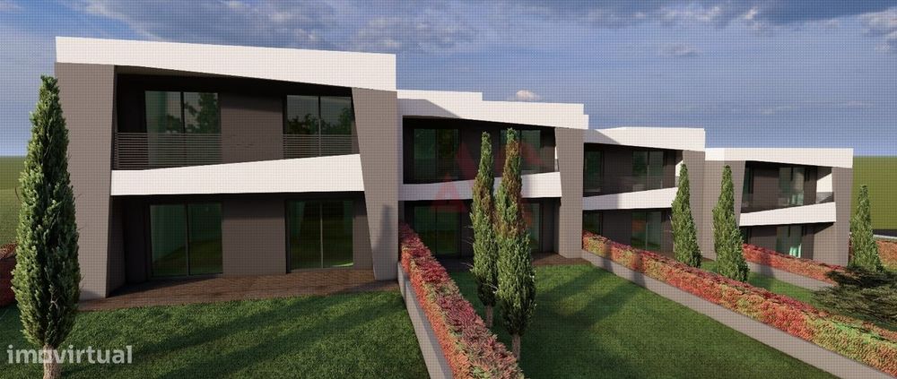 T3 House Under Construction in the "VILLA PARQUE" Development in Idães, Fe