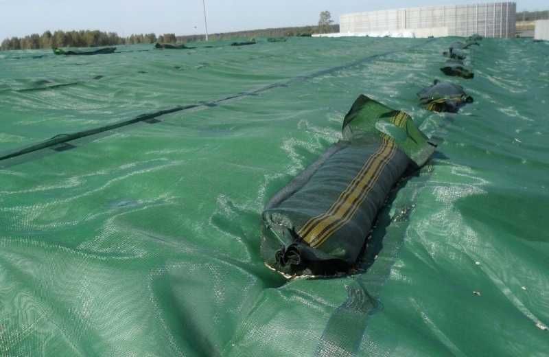 Siatka ochronna na pryzmę ,kiszonkę z kukurydzy ZILL -Niemiecka Jakość