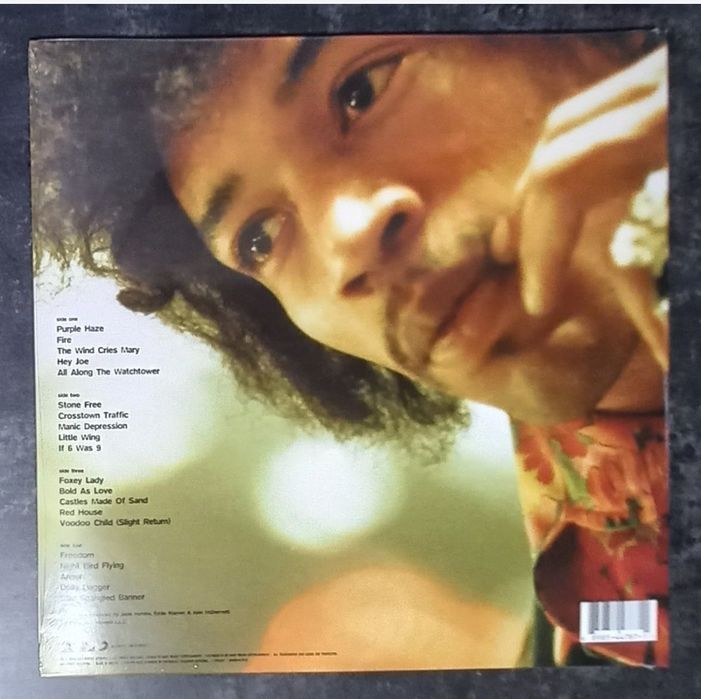 Вінілові платівки Jimi Hendrix - The Best Of Jimi Hendrix (2LP)