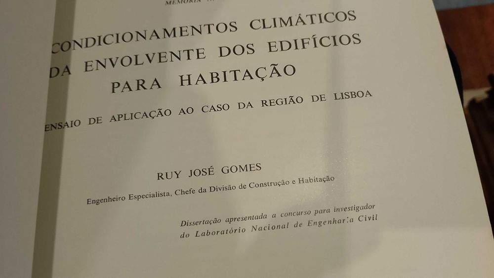 Condicionamentos Climáticos da Envolvente dos edifícios para Habitação