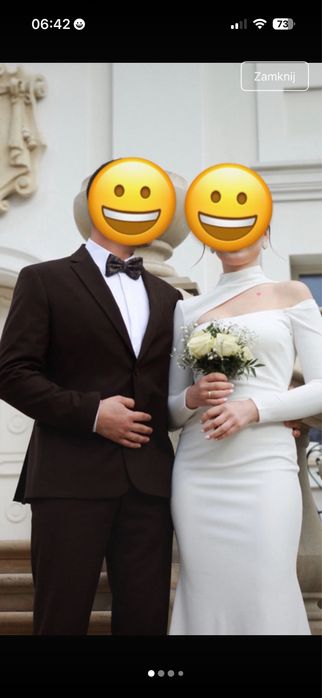 garnitur męski.