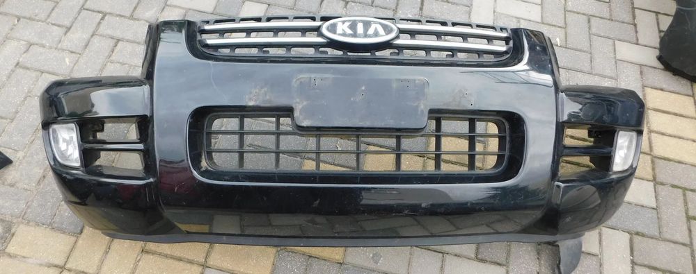 zderzak przedni przód KIA SPORTAGE II 04-10 czarny