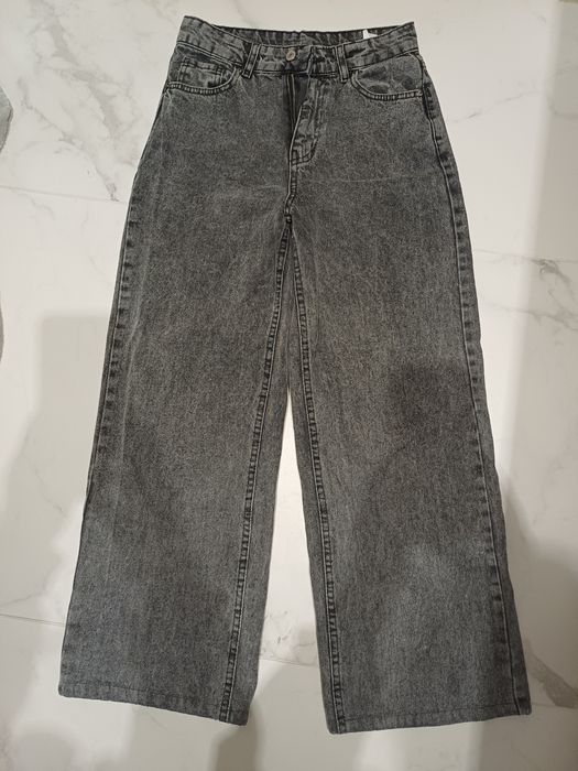 сірі жіночі джинси палаццо