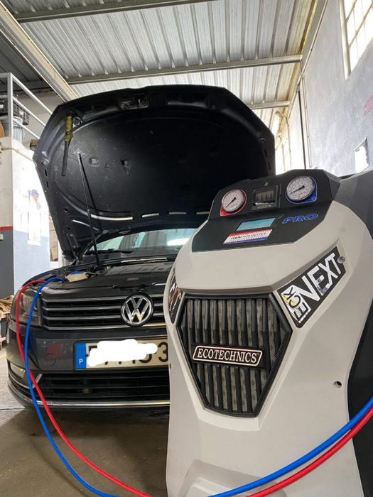 Maquina ar condicionado r134a