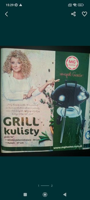 Grill turystyczny nowy