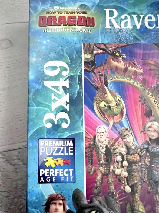 Ravensburger  Szczerbatek 3x49 elementów