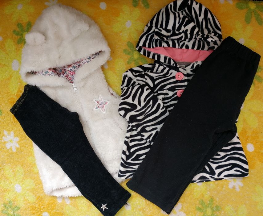 Комплекти костюми 12-18 фліска жилетка штани лосіни Carters Pepco