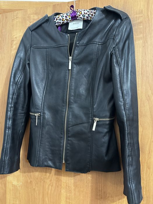 Куртка шкіряна MANGO