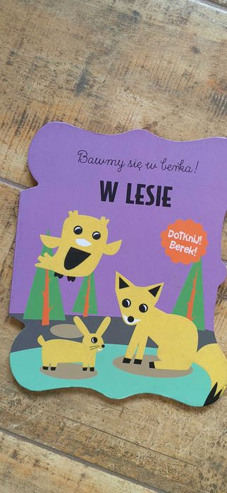 Książka Bawimy się w berka W LESIE