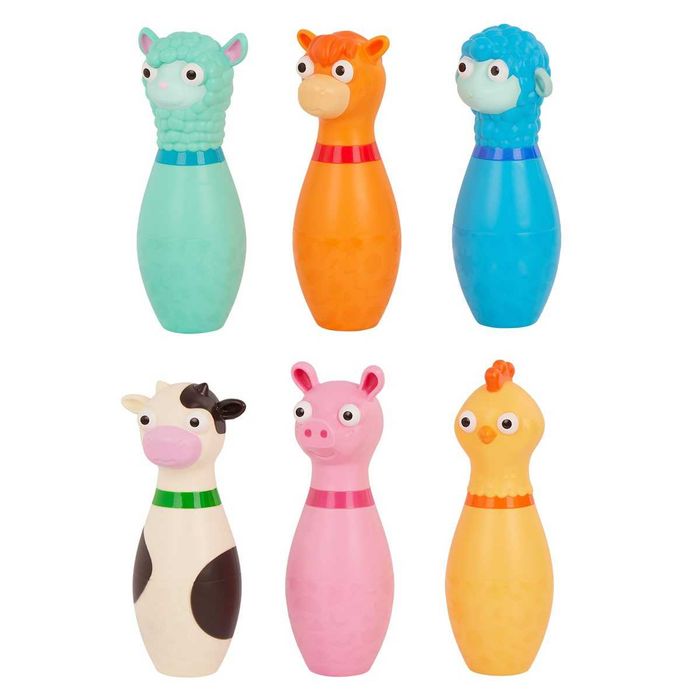 Ігровий набір для боулінгу - Весела ферма Battat